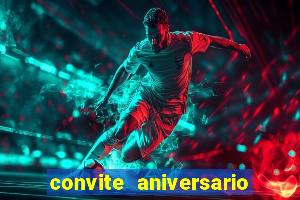 convite aniversario infantil futebol